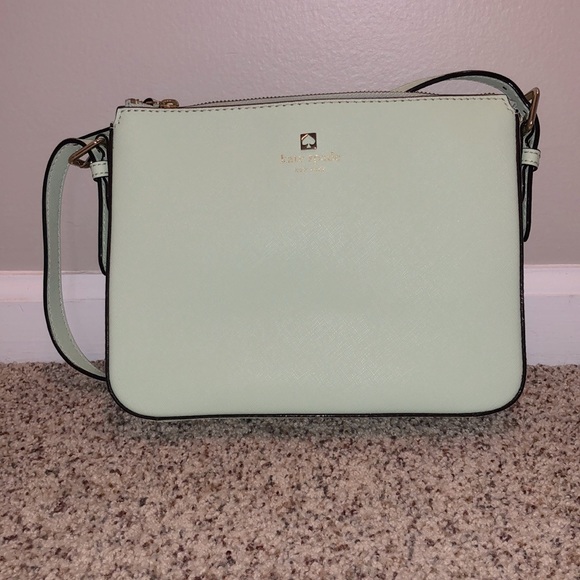 KATE SPADE Crossbody Purse - Mint Green - Picture 1 of 7